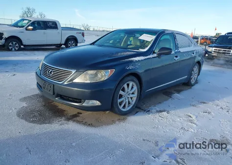 2007 Lexus Ls 460 из США, поврежденный, VIN JTHBL46F475036840